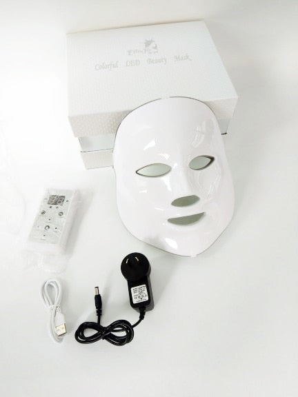 LED Light Therapy Mask // Korean Skincare Photon Technology