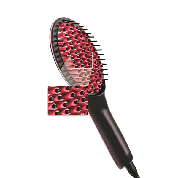 Portable Electric Straightening Hair Brush // Professional LCD Display