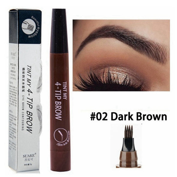 Microblading Eyebrow Pen Waterproof Fork Tip