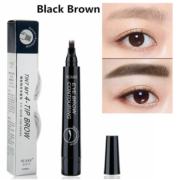 Microblading Eyebrow Pen Waterproof Fork Tip